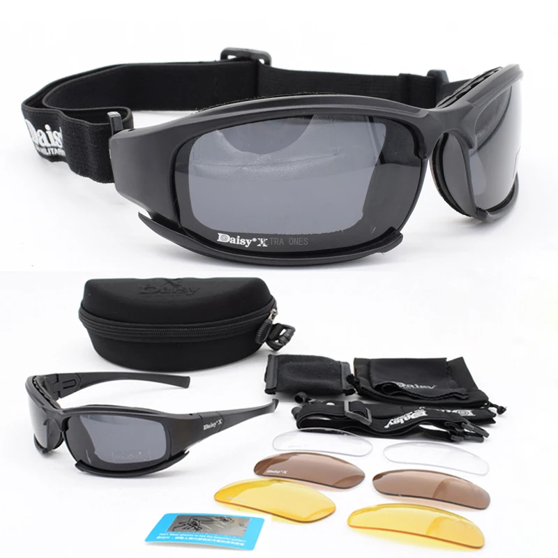 Airsoft Goggles Polarized Shooting Tactical CS Glasses Anti-shock Windproof Hunting Hiking Glasses Riding Sunglasses 4 Lens
Airsoft Goggles Polarized Shooting Tactical CS Glasses Anti-shock Windproof Hunting Hiking Glasses Riding Sunglasses 4 Lens
