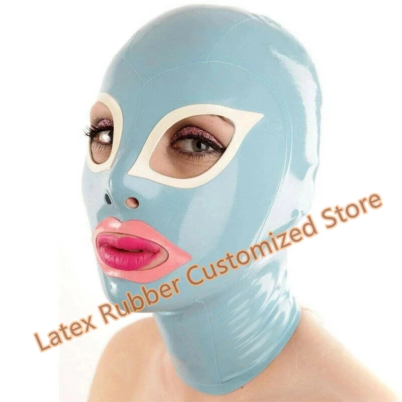 Hot Latex Hood Mask CostumesLatex Hood Back Zipper Rubber Mask for Beautiful Girl Club Party Wear Costume
Hot Latex Hood Mask CostumesLatex Hood Back Zipper Rubber Mask for Beautiful Girl Club Party Wear Costume