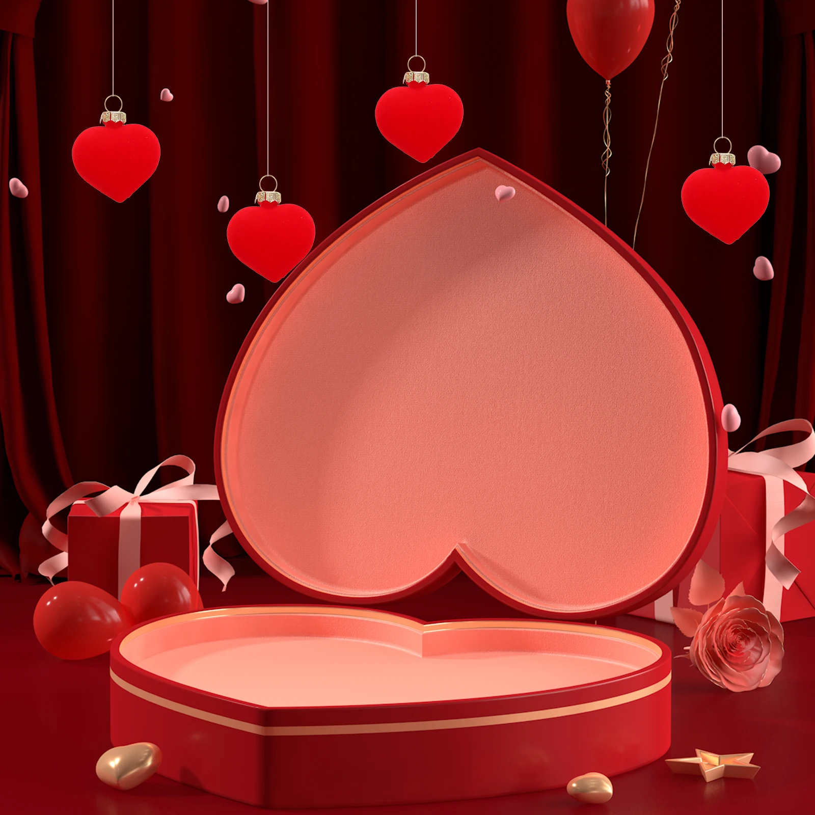 12 Pcs Heart Shaped Flocking naments Romantic Red Hanging Balls Valentines Day Decorations Party Anniversary
12 Pcs Heart Shaped Flocking naments Romantic Red Hanging Balls Valentines Day Decorations Party Anniversary