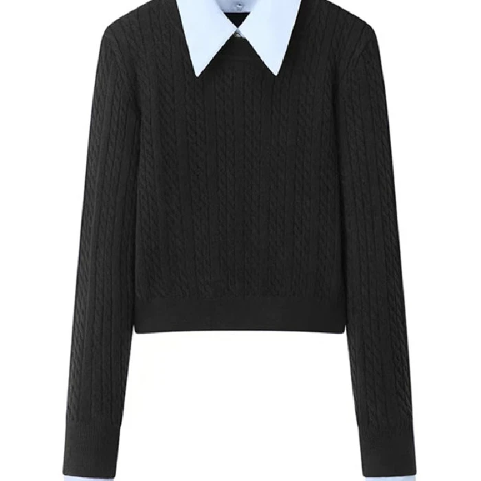 Женские пуловеры с забавным вертикальным полосатым узором, облегающий свитер с высокой эластичностью, воротник-стойка, визуально стройнящий эффект, базовый внутренний слой
Женские пуловеры с забавным вертикальным полосатым узором, облегающий свитер с высокой эластичностью, воротник-стойка, визуально стройнящий эффект, базовый внутренний слой