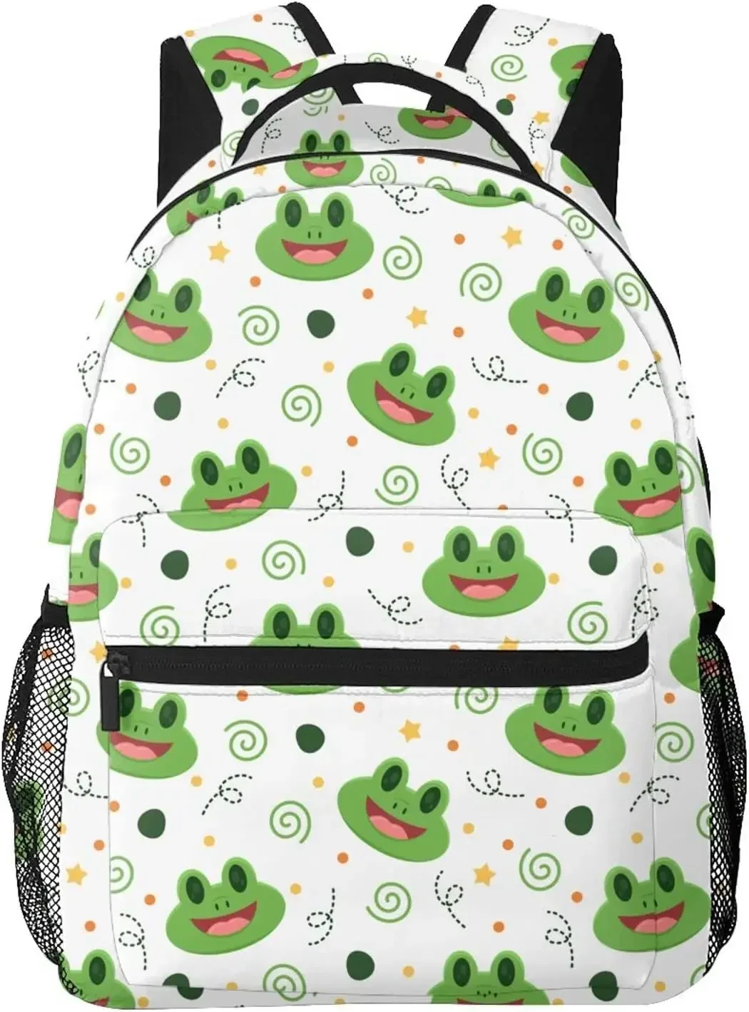Cute Frog Print Backpack Large Capacity Laptop Bags Waterproof Lightweight Frog Accessories for Work Travel Bag Frogs Stuff
Cute Frog Print Backpack Large Capacity Laptop Bags Waterproof Lightweight Frog Accessories for Work Travel Bag Frogs Stuff