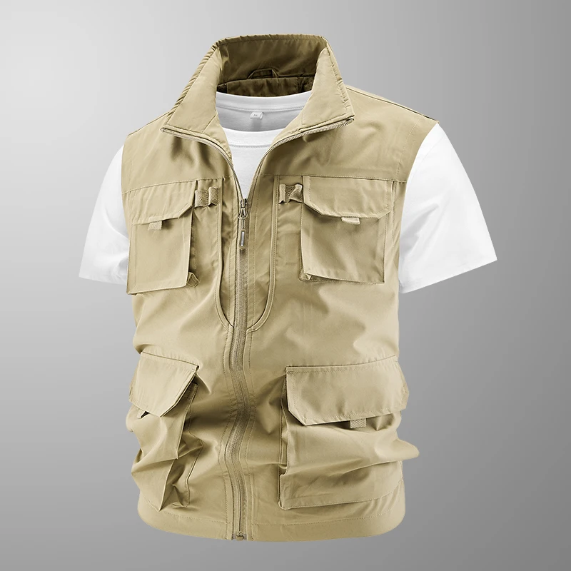 Male Spring Autumn Vest Men's Outdoor Fishing Photography Vest Men Large Size Tooling Multi-pocket Thin Quick Drying Clothes
Male Spring Autumn Vest Men's Outdoor Fishing Photography Vest Men Large Size Tooling Multi-pocket Thin Quick Drying Clothes