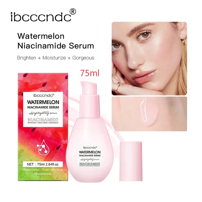 2025 New Watermelon nicotinamide Light Bulb Moisturizing Face Brightening Essence For Women Skin Care
2025 New Watermelon nicotinamide Light Bulb Moisturizing Face Brightening Essence For Women Skin Care
