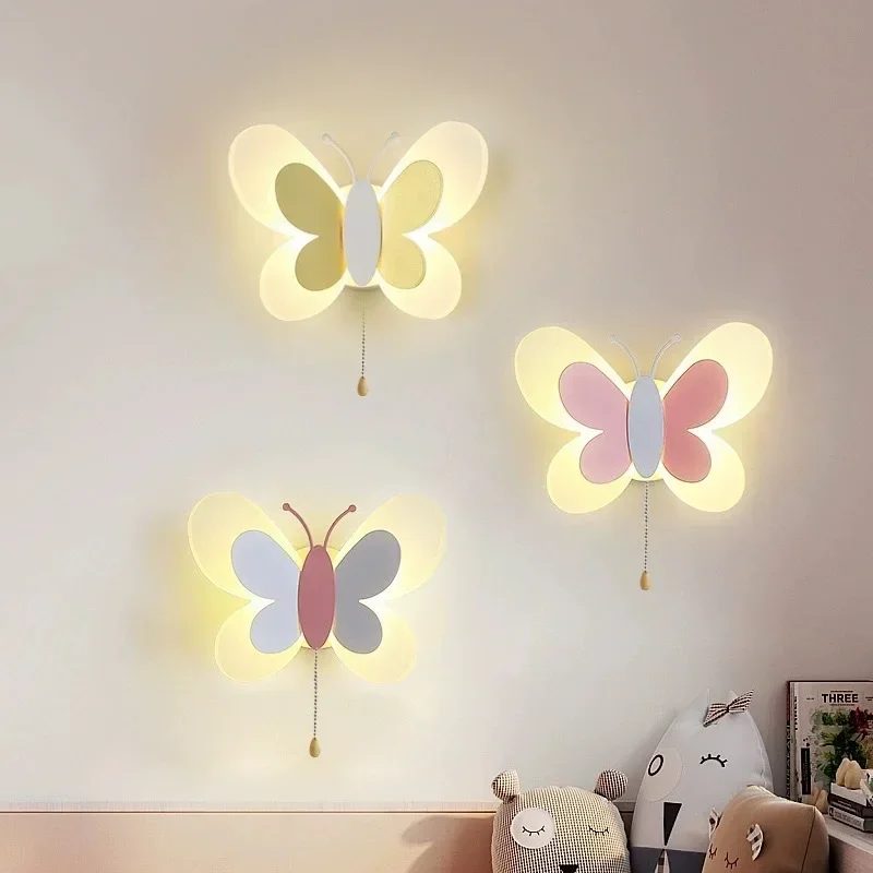 Butterfly wall lamp modern bedroom bedside lamp living room background creative high-end art acrylic wall light
Butterfly wall lamp modern bedroom bedside lamp living room background creative high-end art acrylic wall light