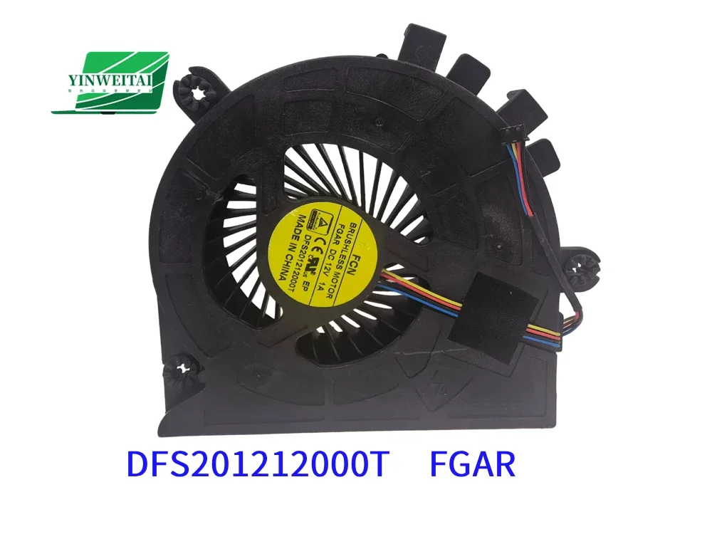 Fan for HP 400 G2 460 G2 20-in AIO GEN PRO AIO20 ENT15 808581-001 BUB1112DD 6033B0043901 8706X5R 6033B0043901 DFS201212000T FGAR
Fan for HP 400 G2 460 G2 20-in AIO GEN PRO AIO20 ENT15 808581-001 BUB1112DD 6033B0043901 8706X5R 6033B0043901 DFS201212000T FGAR