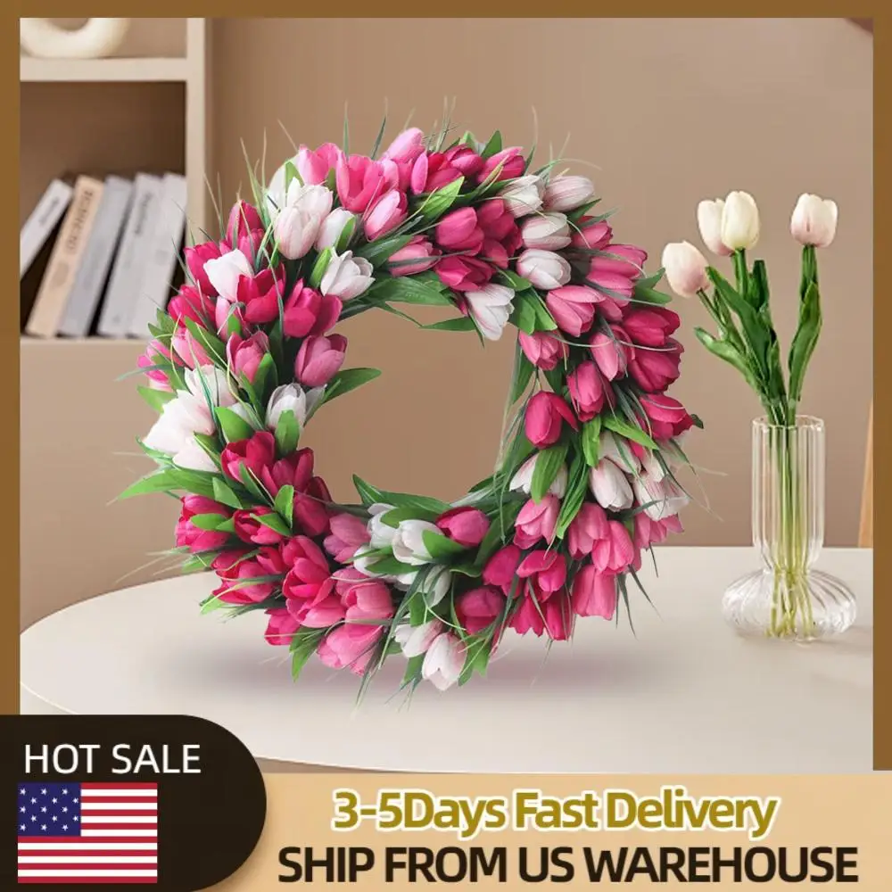 15,7-дюймовый венок-тюльпан для входной двери, весенний венок, цветочный венок на день матери с тюльпанами для стены, окна, вечеринки, свадебного декора
15,7-дюймовый венок-тюльпан для входной двери, весенний венок, цветочный венок на день матери с тюльпанами для стены, окна, вечеринки, свадебного декора