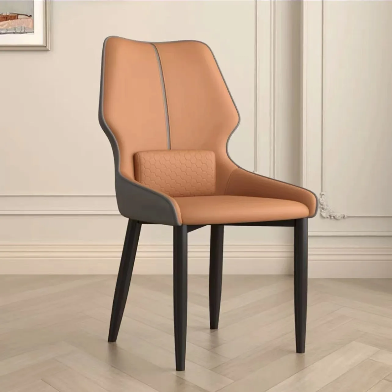 New Sell Modern High-end Chair Light Luxury Dining Chair Simple Home Mahjong Dining Table Leisure Hotel Chair
New Sell Modern High-end Chair Light Luxury Dining Chair Simple Home Mahjong Dining Table Leisure Hotel Chair