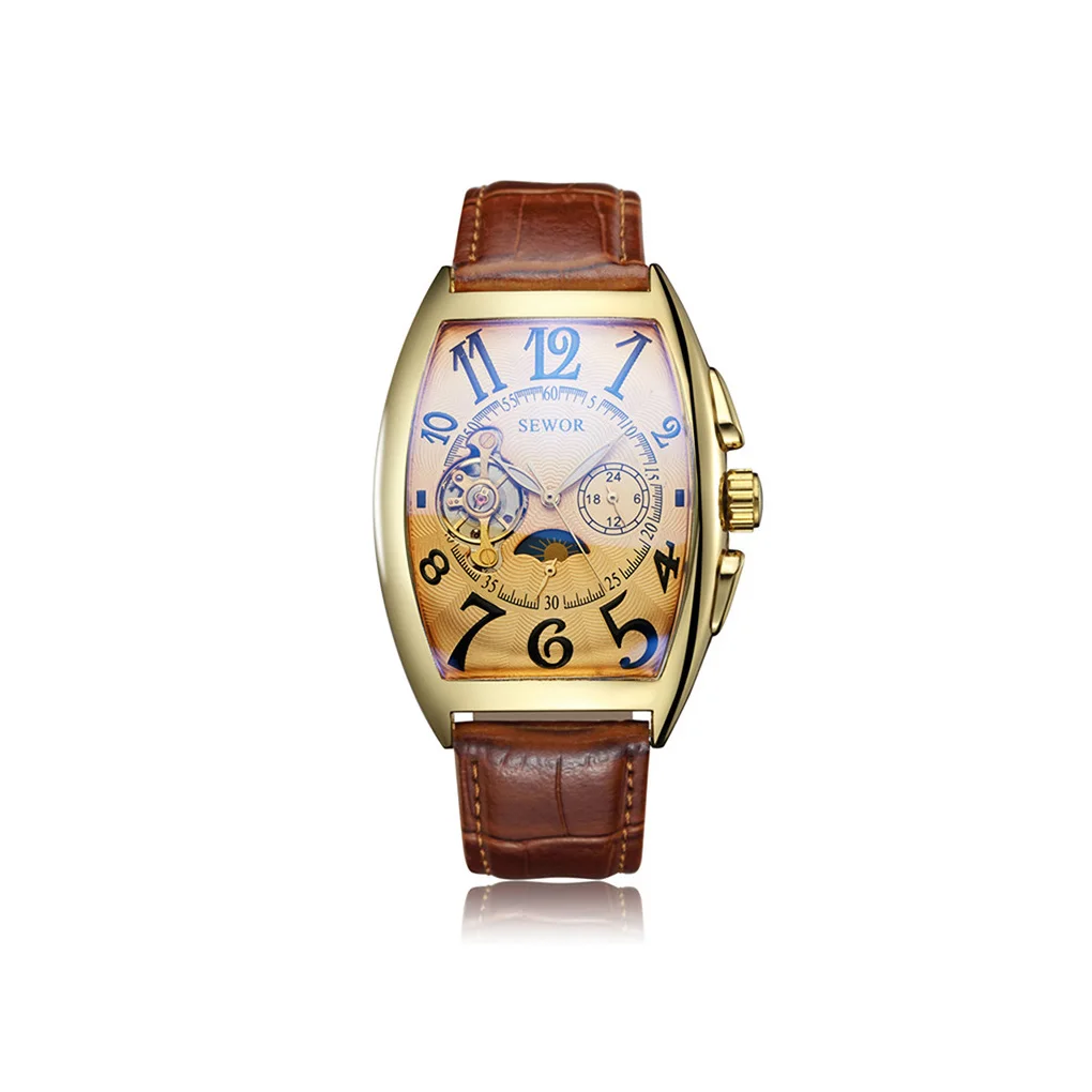 Stainless Steel Men Wrist Watch Luminous Mechanical Wristwatch Birthday Gift
Stainless Steel Men Wrist Watch Luminous Mechanical Wristwatch Birthday Gift