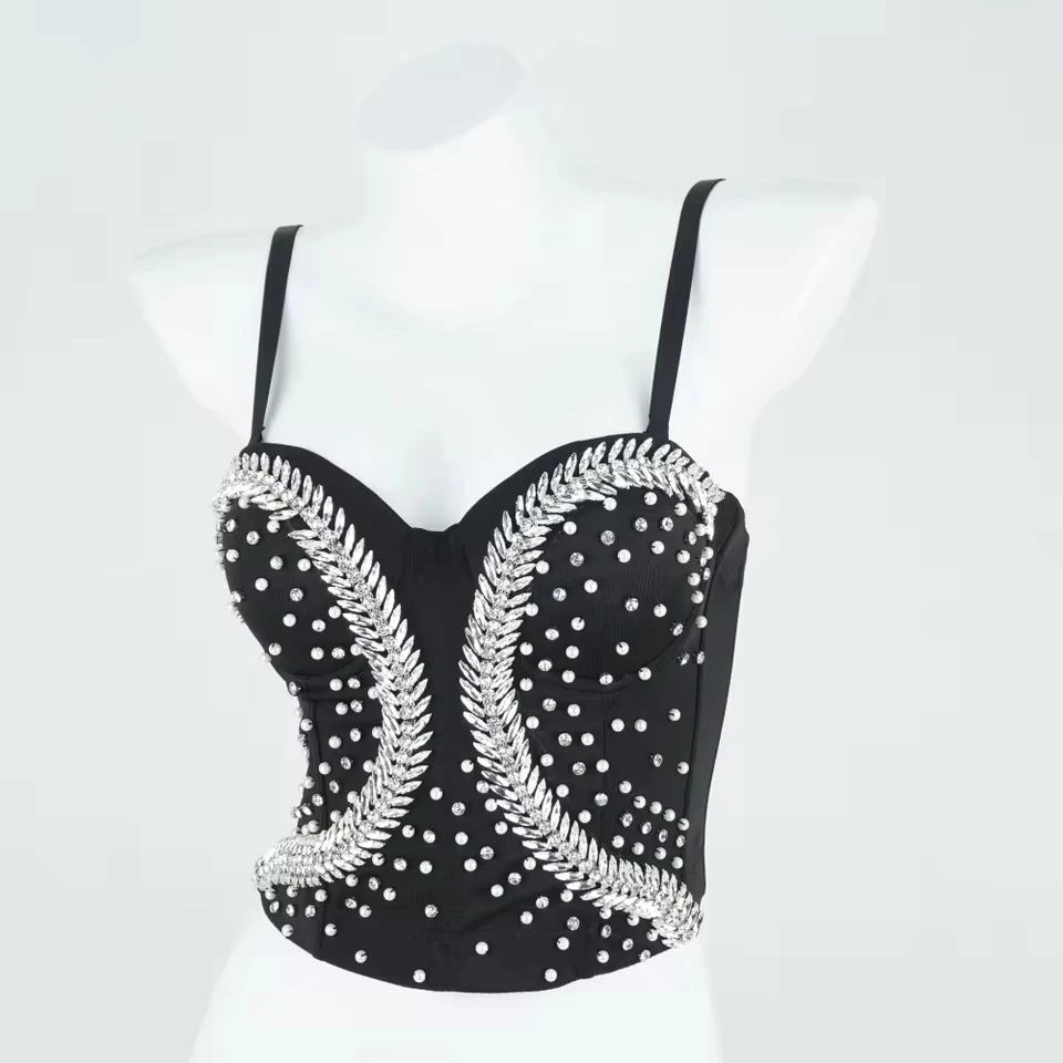Shape Waist Fishbone Camisole Tank Top Women High Waisted Slimming Belly Hottie Top Beaded Leaf Chain Design Bottom Shirt
Shape Waist Fishbone Camisole Tank Top Women High Waisted Slimming Belly Hottie Top Beaded Leaf Chain Design Bottom Shirt