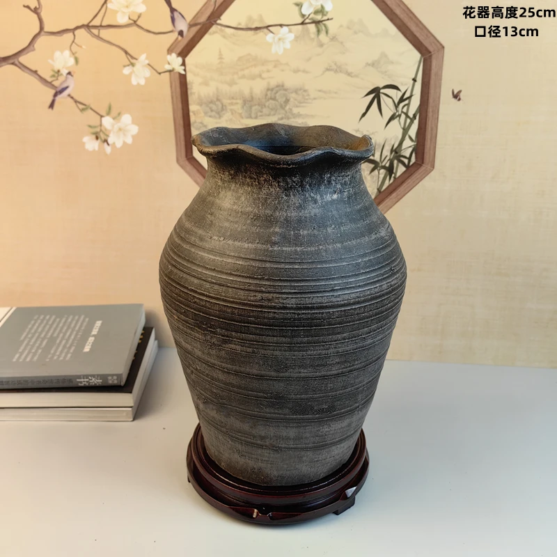 Vintage Handmade Ceramic Vases for Dried Flowers Succulent Planters and Home Decor in Living Room Bedroom and Office Small Size
Vintage Handmade Ceramic Vases for Dried Flowers Succulent Planters and Home Decor in Living Room Bedroom and Office Small Size