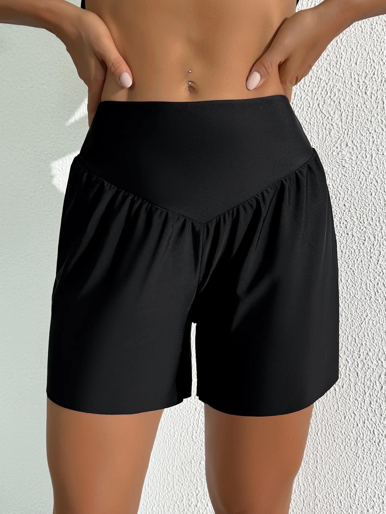 Net-Colored Yoga-Inspired Swimsuit with Triangular Folded Front Back Waistband Loose Four-Corner Swimwear
Net-Colored Yoga-Inspired Swimsuit with Triangular Folded Front Back Waistband Loose Four-Corner Swimwear