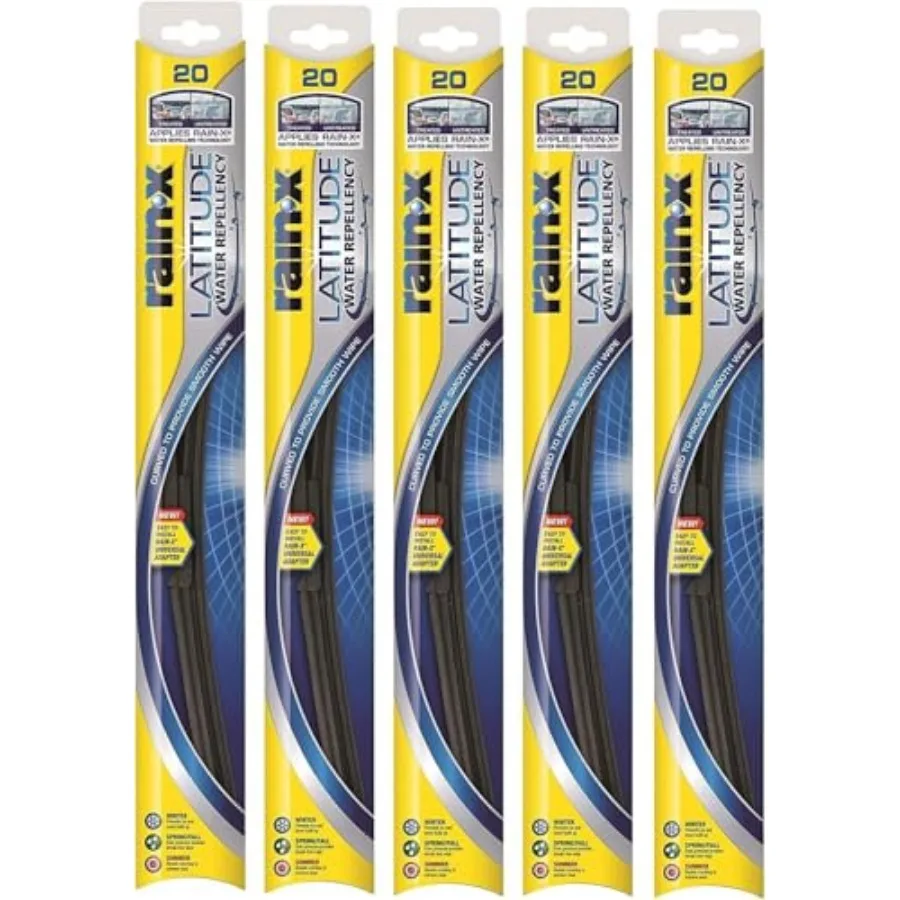 Latitude 2-IN-1 Water Repellency Wiper Blade, 20" Pack of 5
Latitude 2-IN-1 Water Repellency Wiper Blade, 20" Pack of 5