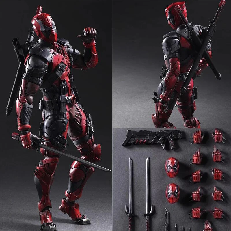Фигурка героя Play Arts Дэдпул, экшн-фигурки супергероя Уэйда Уинстон, BJD, модель игрушек, 26 см, коллекционная кукла, украшение
Фигурка героя Play Arts Дэдпул, экшн-фигурки супергероя Уэйда Уинстон, BJD, модель игрушек, 26 см, коллекционная кукла, украшение