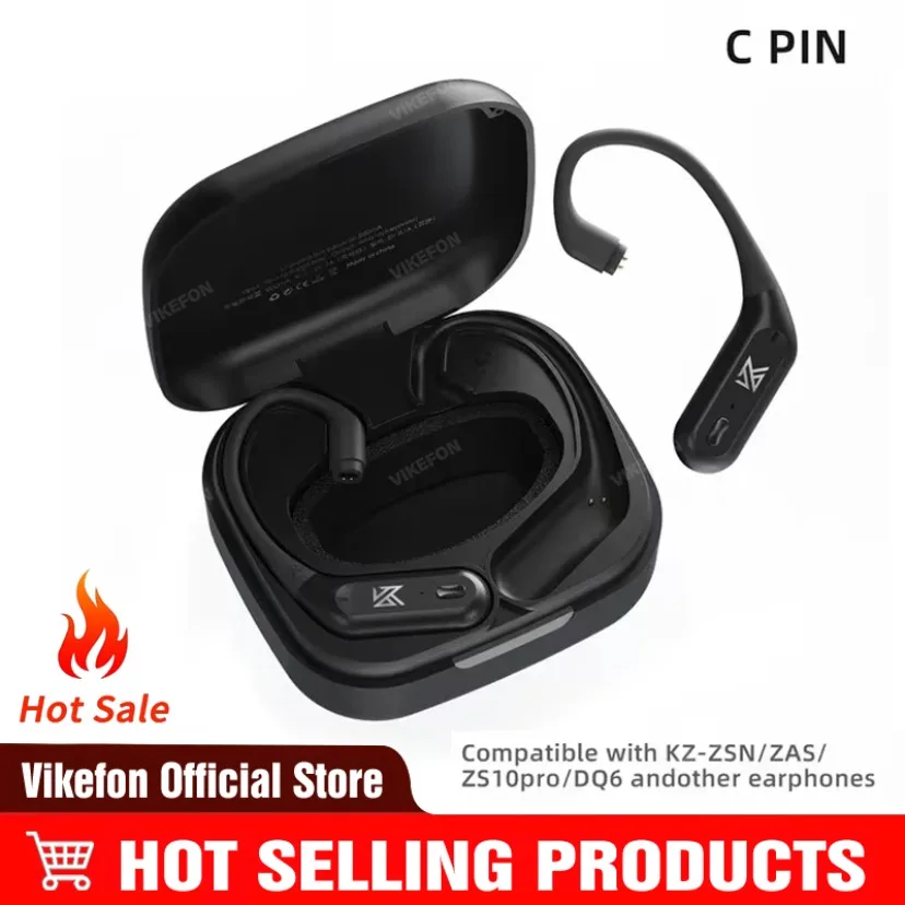 KZ AZ09 PRO Bluetooth 5.2 Cable Upgrade Wireless Ear Hook Earphone Cable With Charging Case For KZ ZAS ZAX ZSX AST ZS10 EDX PRO
KZ AZ09 PRO Bluetooth 5.2 Cable Upgrade Wireless Ear Hook Earphone Cable With Charging Case For KZ ZAS ZAX ZSX AST ZS10 EDX PRO