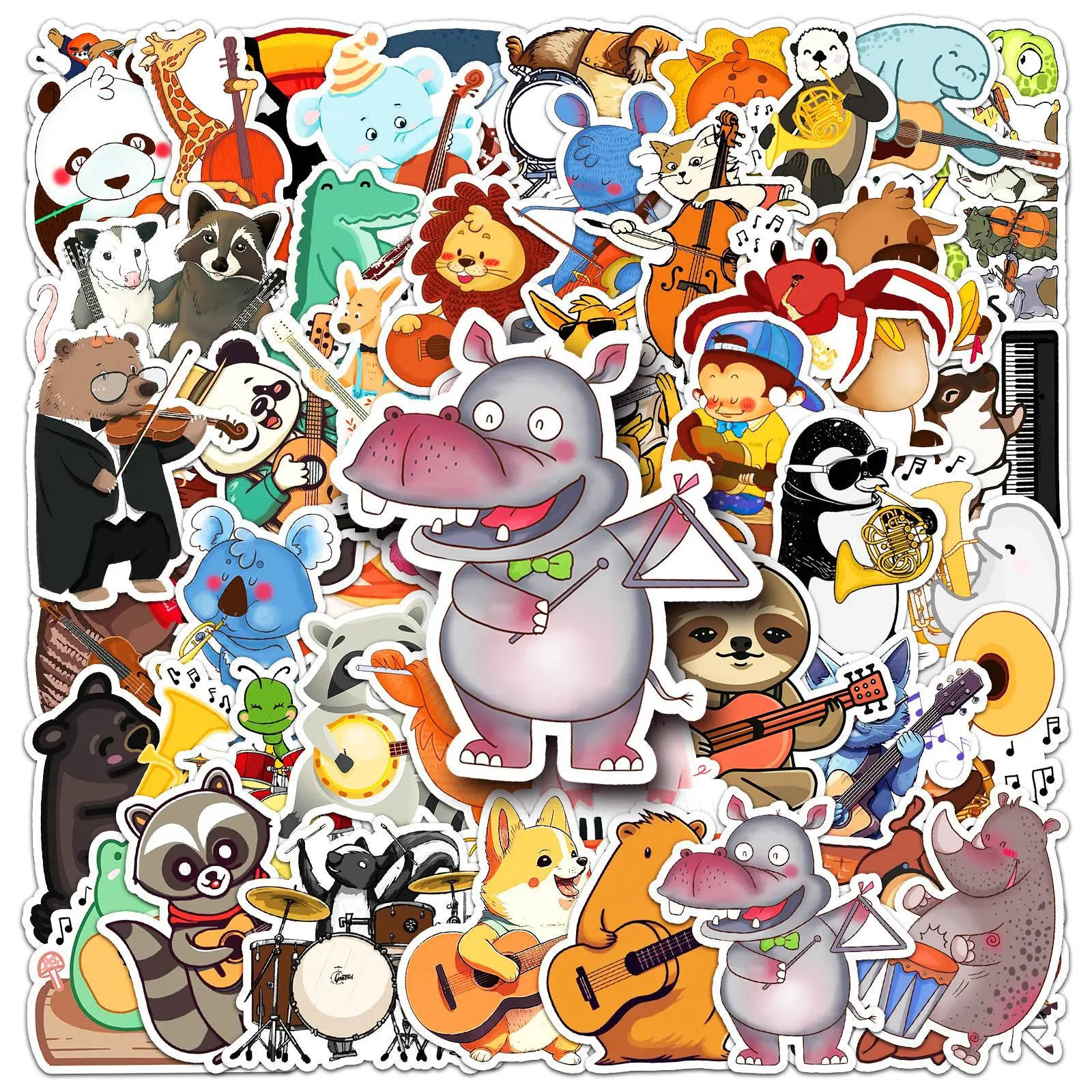 50Pcs Animal Concert cartoon graffiti Sticker DIY Decoratio phone Luggage Laptop Guitar Bike Skateboard Kid Toy waterpro sticker
50Pcs Animal Concert cartoon graffiti Sticker DIY Decoratio phone Luggage Laptop Guitar Bike Skateboard Kid Toy waterpro sticker