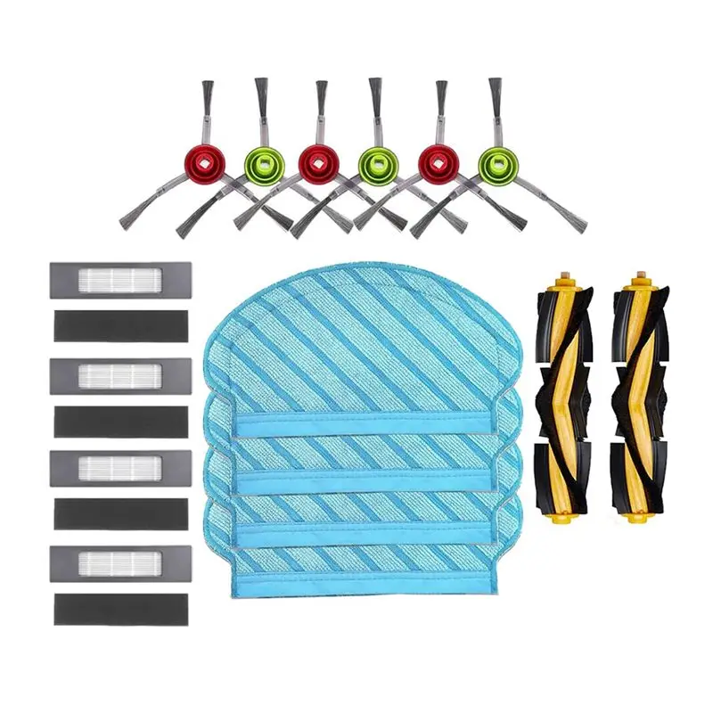 ABAH-Vacuum Cleaner Main Brush Side Brush HEPA Filter Kit For Ecovacs Deebot N8 T8 T8 AIVI T8 Max T9 Vacuum Cleaner Accessories
ABAH-Vacuum Cleaner Main Brush Side Brush HEPA Filter Kit For Ecovacs Deebot N8 T8 T8 AIVI T8 Max T9 Vacuum Cleaner Accessories