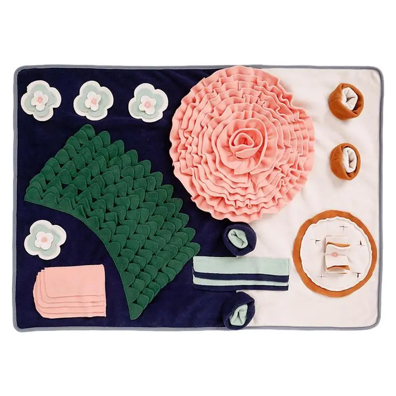 Sniff Mat For Dogs Interactive Feed Dog Puzzle Enrichment Toys Colorful Portable Foraging Mat For Smell Training Slow Eating
Sniff Mat For Dogs Interactive Feed Dog Puzzle Enrichment Toys Colorful Portable Foraging Mat For Smell Training Slow Eating