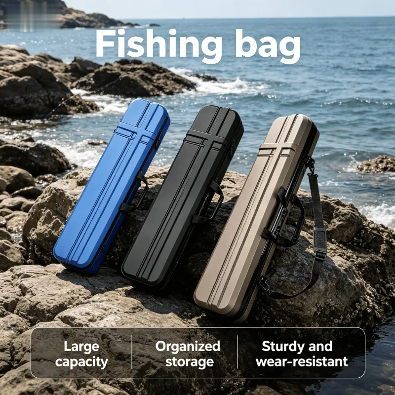 Lightweight Hand Held Fishing Rod Bag Hard Shell Waterproof Tackle Storage Case Portable Travel Organizer Small Ultra Light
Lightweight Hand Held Fishing Rod Bag Hard Shell Waterproof Tackle Storage Case Portable Travel Organizer Small Ultra Light