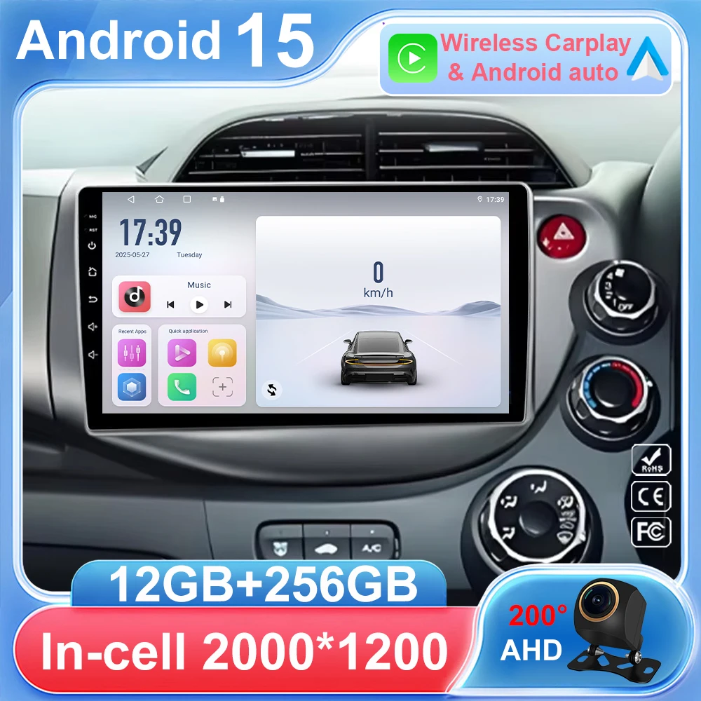 Автомобильное радио Android для Honda Jazz 2 GG 2008-2014 Fit 2 GE GP GE 2007-2014 RHD Видео Мультимедийный плеер Навигация Стерео GPS
Автомобильное радио Android для Honda Jazz 2 GG 2008-2014 Fit 2 GE GP GE 2007-2014 RHD Видео Мультимедийный плеер Навигация Стерео GPS