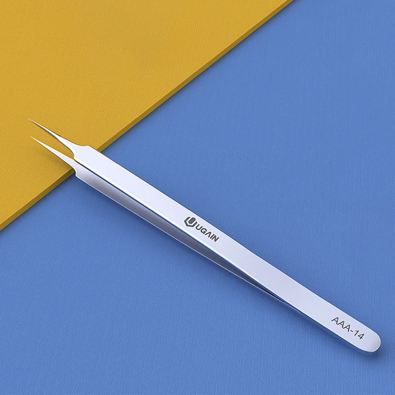 Metal anti-static straight tip tweezers sharp point Lengthen precision welding electronic ESD tweezers for soldering smd tools
Metal anti-static straight tip tweezers sharp point Lengthen precision welding electronic ESD tweezers for soldering smd tools