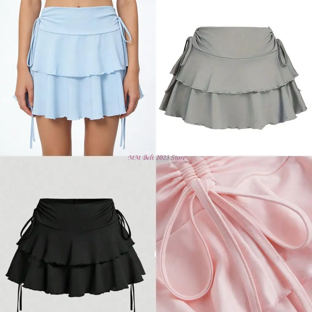 49ME Fashion Pleated Skirt Low Rise Adjustable Tie Waist For Comfort Breathable Polyester Fabric Skirts Low Maintenance
49ME Fashion Pleated Skirt Low Rise Adjustable Tie Waist For Comfort Breathable Polyester Fabric Skirts Low Maintenance