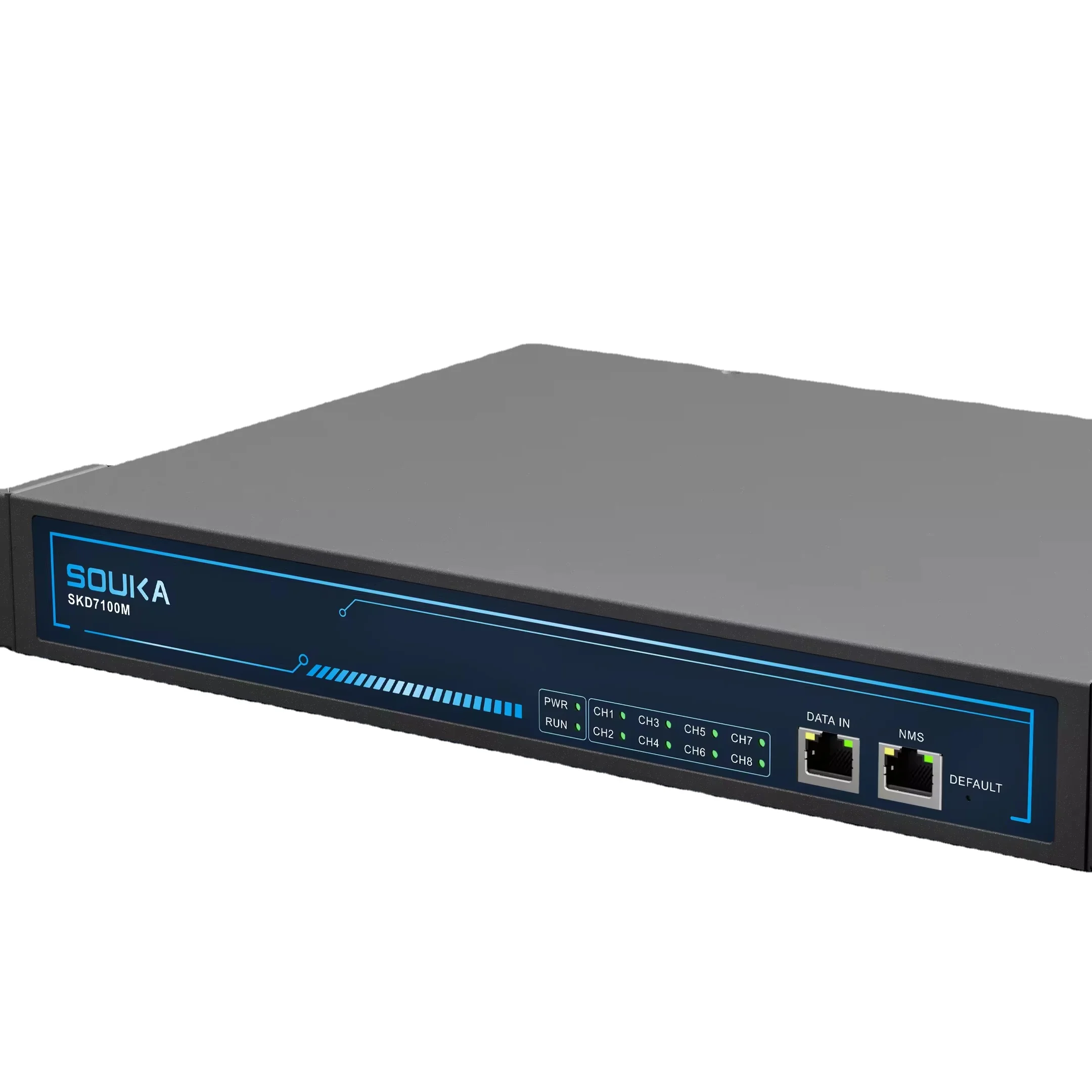 SKD715X 8 Tuner to RF Transmodulator mini platform of small digital TV front-end services Single carrier multi-carrier
SKD715X 8 Tuner to RF Transmodulator mini platform of small digital TV front-end services Single carrier multi-carrier