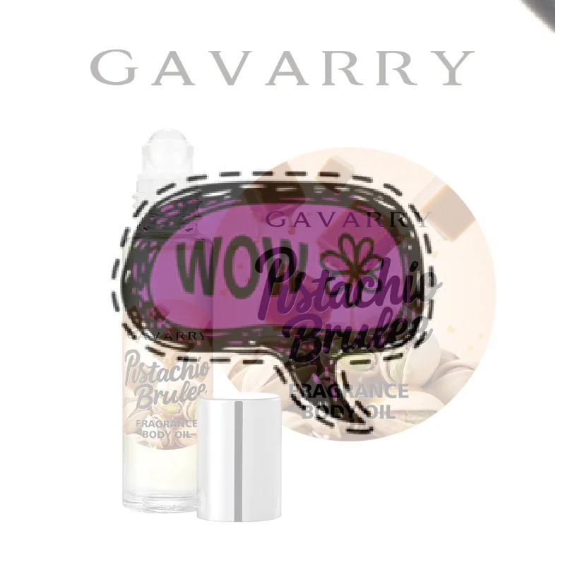 Pistachio Brulee Roll-on Fragrance Oil Long Lasting Women's Fragrance Body Oil Portable Mini Fragrance For Daily Use
Pistachio Brulee Roll-on Fragrance Oil Long Lasting Women's Fragrance Body Oil Portable Mini Fragrance For Daily Use