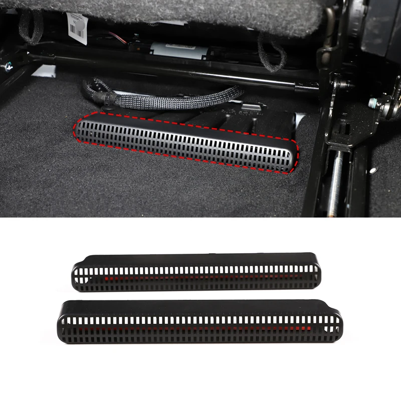 2-Piece Set For Mercedes-Benz C-Class 2022 W206 Car Styling Under-Seat Air Vent Cover ABS Car Interior Modification Accessories
2-Piece Set For Mercedes-Benz C-Class 2022 W206 Car Styling Under-Seat Air Vent Cover ABS Car Interior Modification Accessories