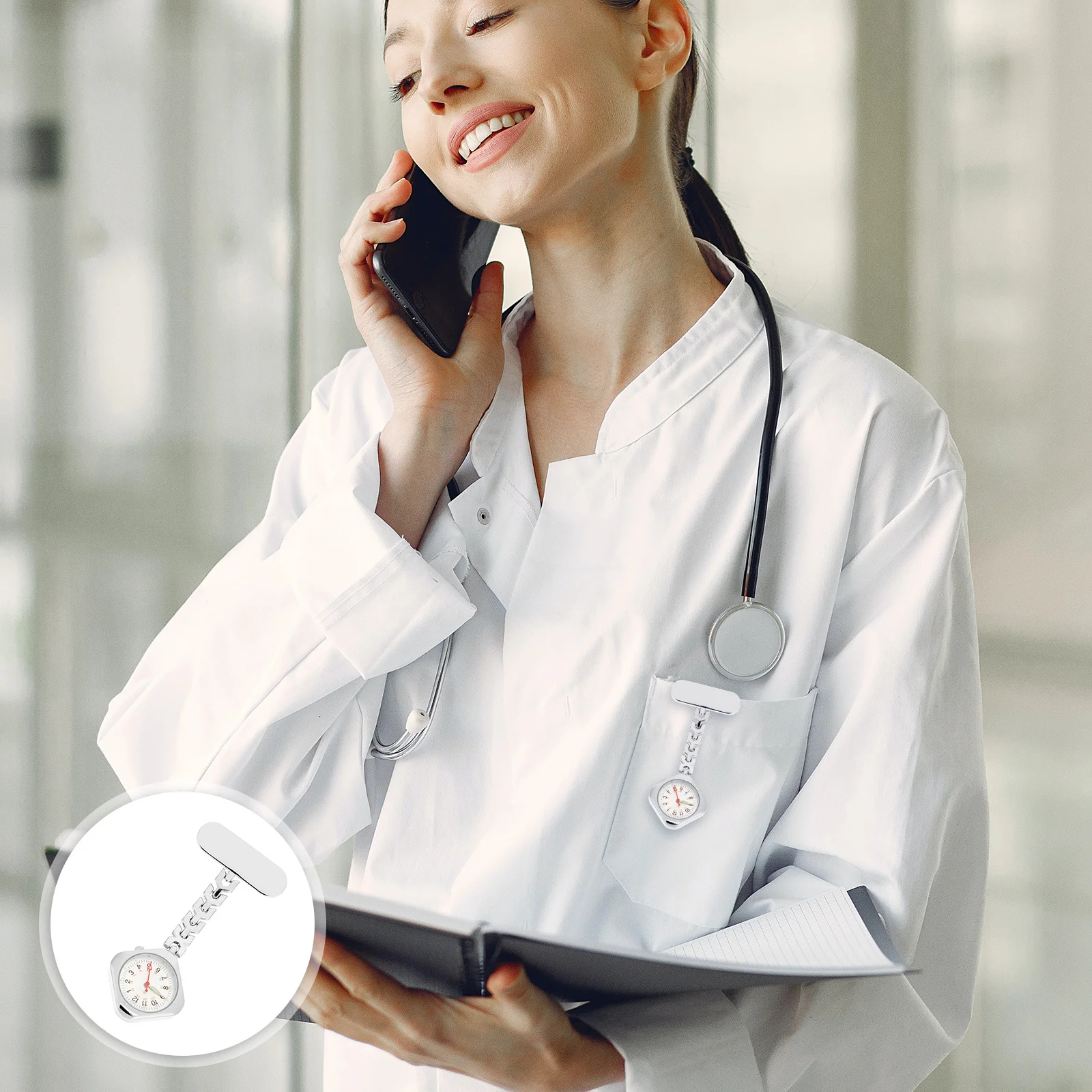 1pc Premium Medical Chest Watch For Nurses Luminous Pocket Watch Lightweight Stable Nursing Staff Gift
1pc Premium Medical Chest Watch For Nurses Luminous Pocket Watch Lightweight Stable Nursing Staff Gift