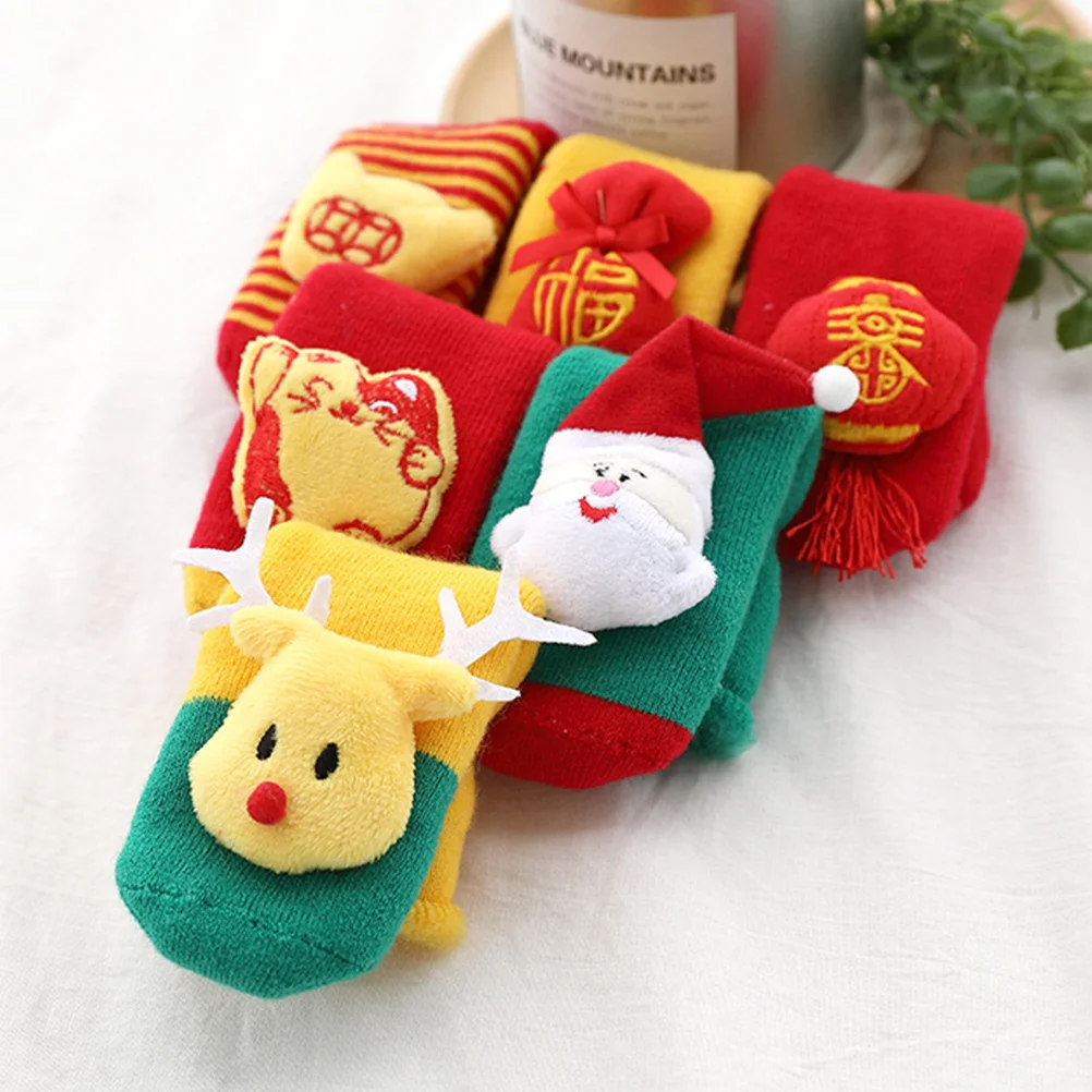 1 Christmas Socks Autumn Winter Thickened Warm Stockings Santa Claus Pattern Socks for Children Kids
1 Christmas Socks Autumn Winter Thickened Warm Stockings Santa Claus Pattern Socks for Children Kids