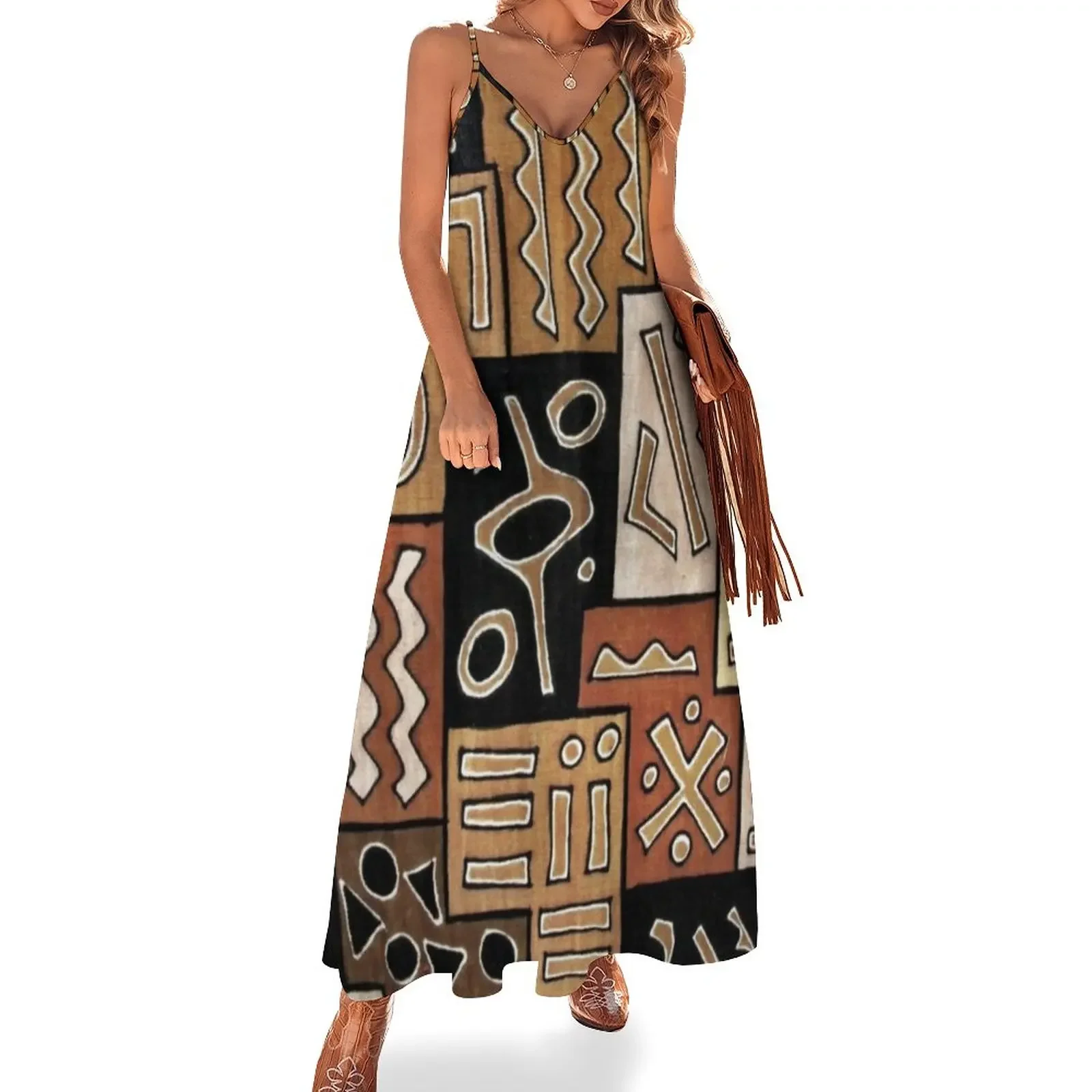 African ethnic print Sleeveless Dress summer dresses for women 2025 Elegant gown dress dresses
African ethnic print Sleeveless Dress summer dresses for women 2025 Elegant gown dress dresses
