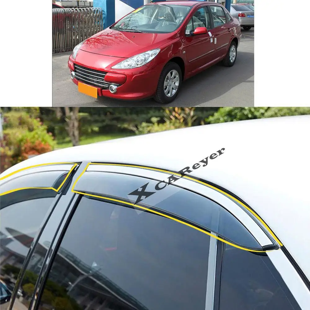 For Peugeot 307 Sedan 2004 2005 2006 2007 2008 2009 2010 2011 2012 2013 Sticker Window Glass Wind Visor Rain/Sun Guard Vent
For Peugeot 307 Sedan 2004 2005 2006 2007 2008 2009 2010 2011 2012 2013 Sticker Window Glass Wind Visor Rain/Sun Guard Vent