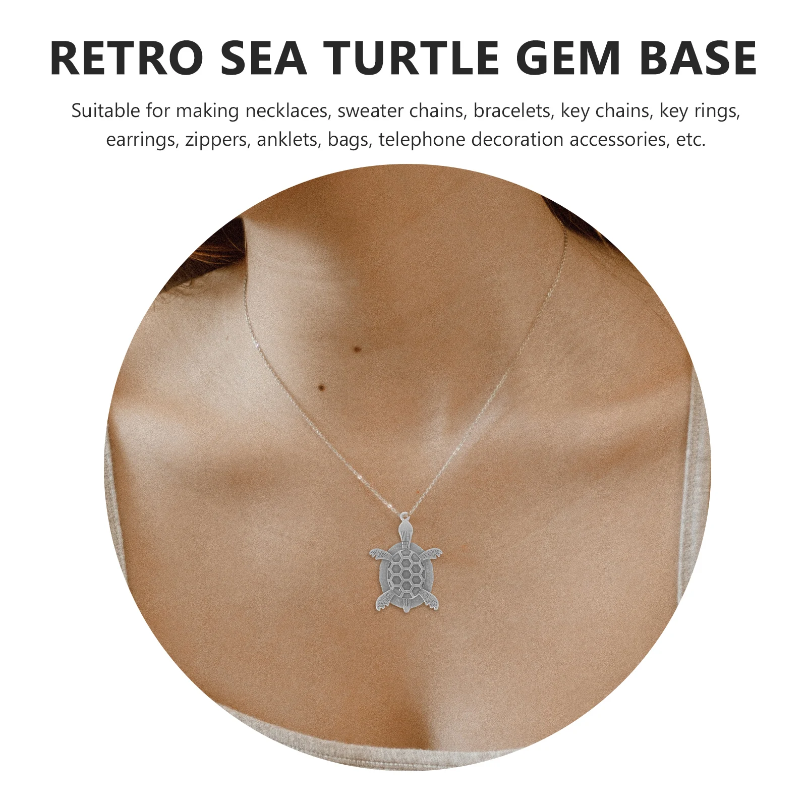 10 Pcs Gem Base Cabochons Bases Pendant for Jewelry Making Vintage Ornaments Blanks Sea Turtle Creatures Charms Animal Necklace
10 Pcs Gem Base Cabochons Bases Pendant for Jewelry Making Vintage Ornaments Blanks Sea Turtle Creatures Charms Animal Necklace