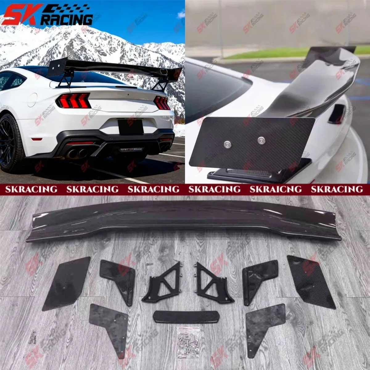 Для Ford Mustang Coupe 2024-Up глянцевый/кованый/углеродное волокно задний спойлер с высоким крылом
Для Ford Mustang Coupe 2024-Up глянцевый/кованый/углеродное волокно задний спойлер с высоким крылом