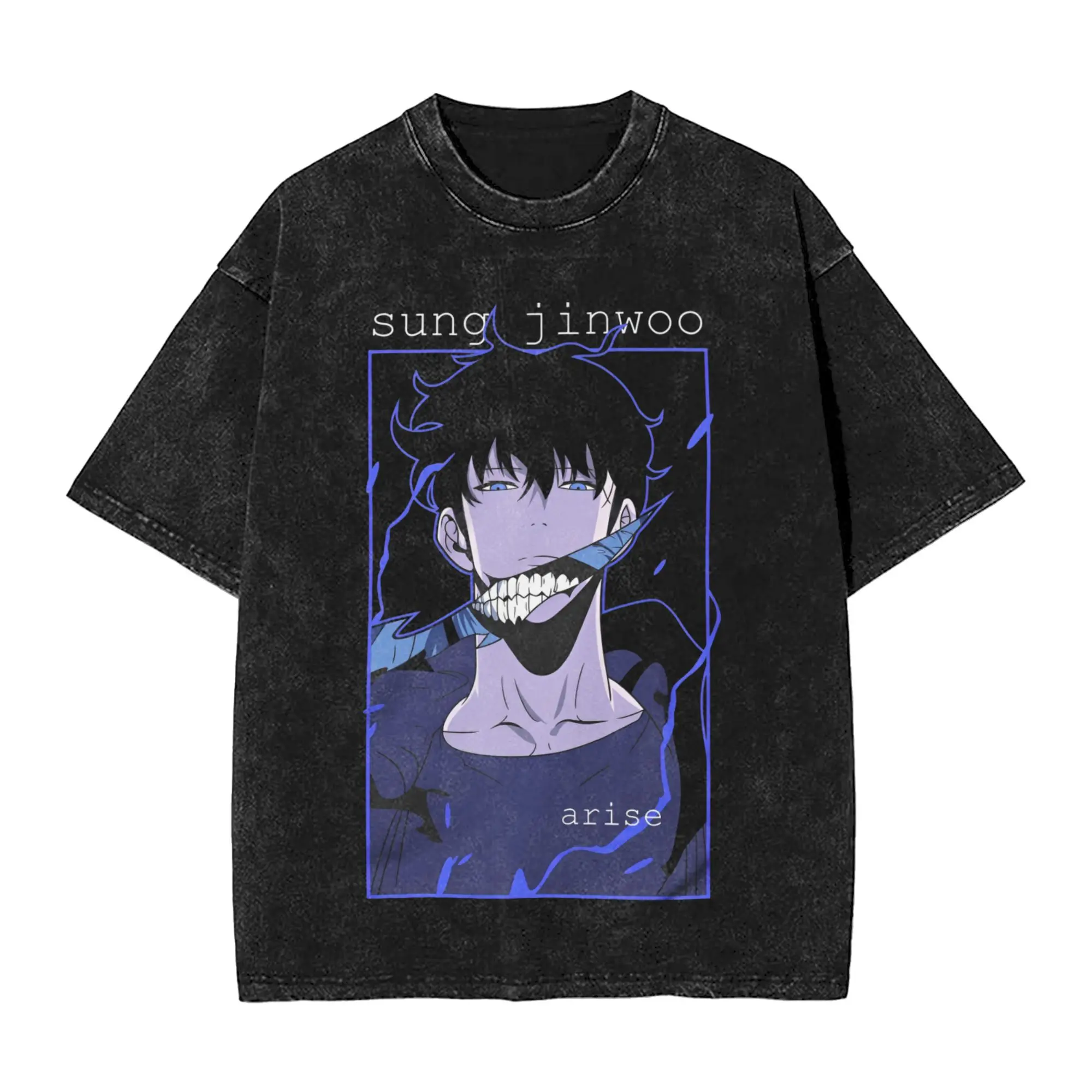 Anime S-Solo L-Leveling Sung Jin-Woo Washed T Shirt Vintage Streetwear for Men Women Oversize T-Shirts Cotton
Anime S-Solo L-Leveling Sung Jin-Woo Washed T Shirt Vintage Streetwear for Men Women Oversize T-Shirts Cotton
