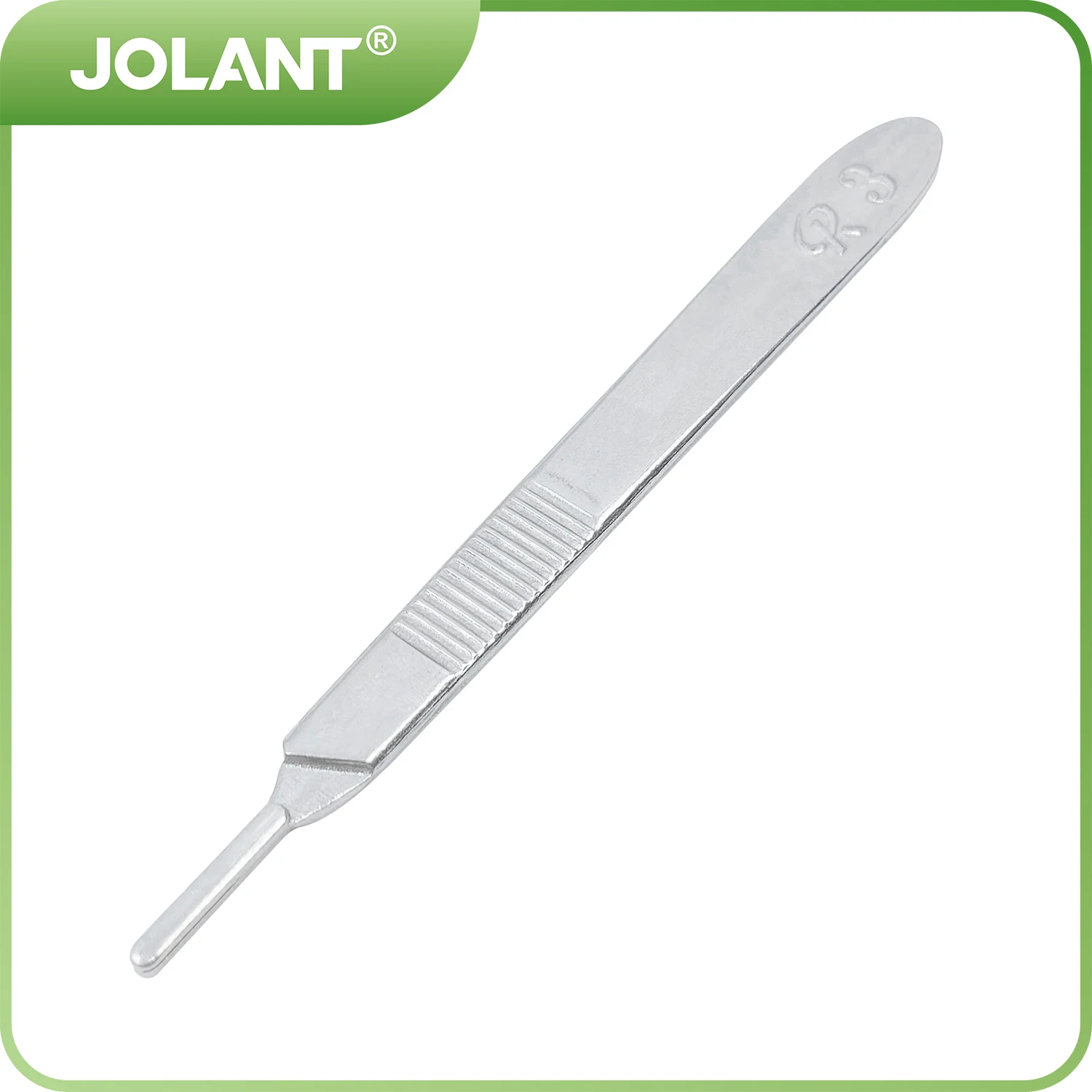 JOLANT 1PC Dental 3# Surgery Scalpel Handle 12cm Stainless Steel fit for #10 #11 #12 #15 Blades
JOLANT 1PC Dental 3# Surgery Scalpel Handle 12cm Stainless Steel fit for #10 #11 #12 #15 Blades