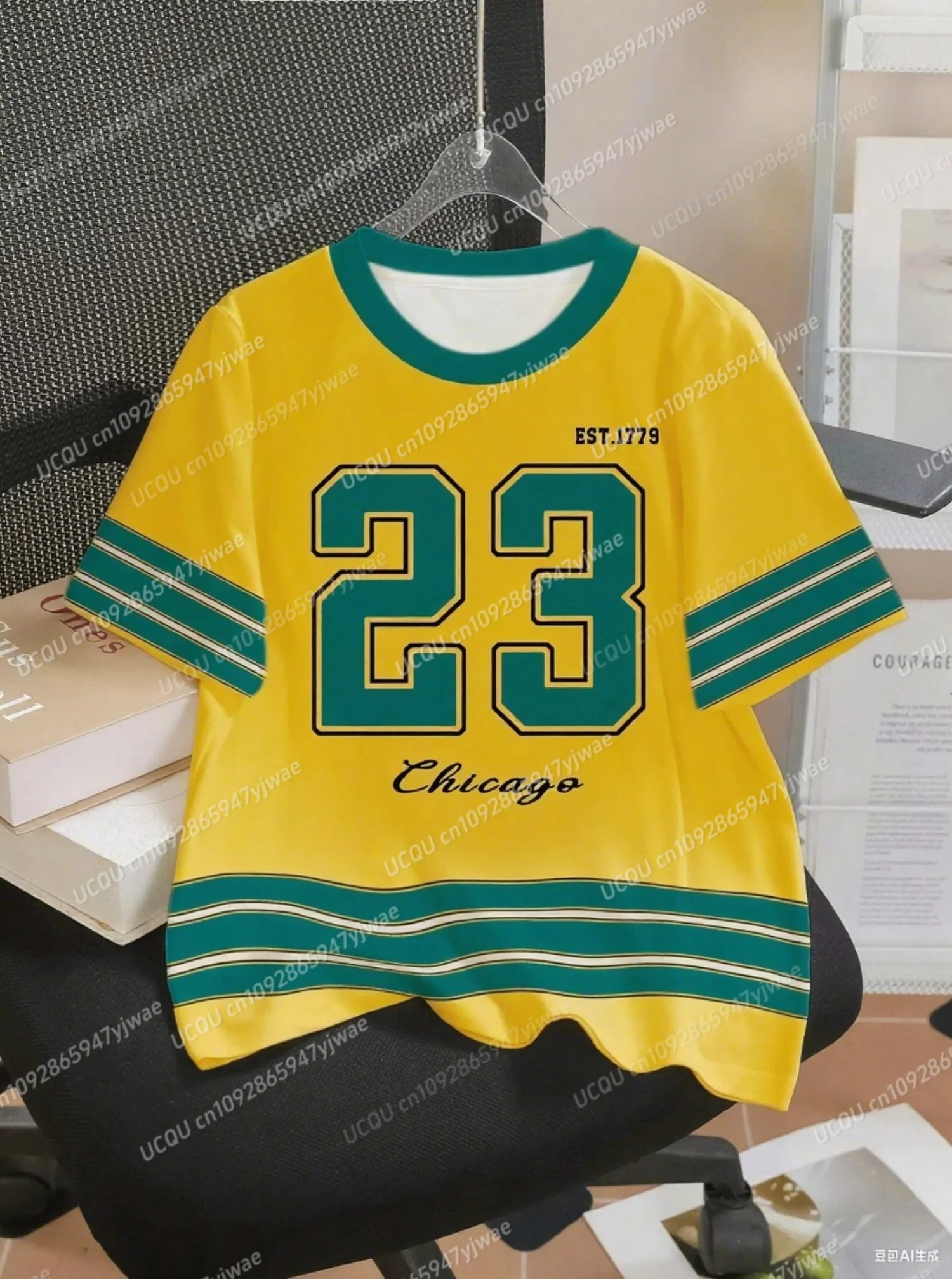 2025 Summer Men No.23 CHICAGO O-Neck Short Sleeve T-Shirt American Retro Hip Hop Jersey Outdoor Sport T-Shirt Men Clothing
2025 Summer Men No.23 CHICAGO O-Neck Short Sleeve T-Shirt American Retro Hip Hop Jersey Outdoor Sport T-Shirt Men Clothing