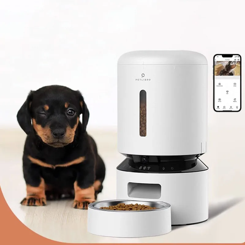 Pet Automatic Feeder Video Remote Visual Feeding Dog and Cat Timing Quantitative Intelligence Food Dispenser Pet Supplies
Pet Automatic Feeder Video Remote Visual Feeding Dog and Cat Timing Quantitative Intelligence Food Dispenser Pet Supplies