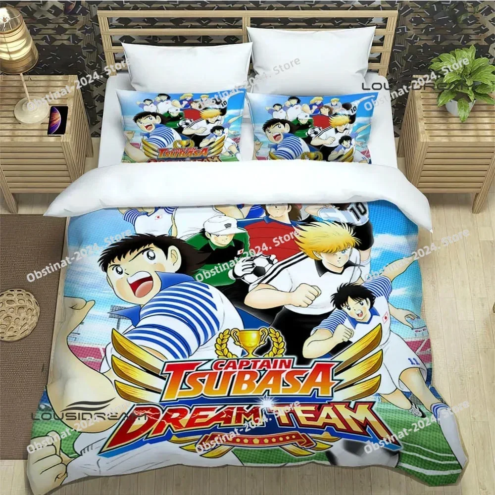 Captain Tsubasa Cartoon Bedding Set Print single Comforter Quilt Bed Cover Duvet Cover Pillow Case 3 Pieces Sets Kids Adult Size
Captain Tsubasa Cartoon Bedding Set Print single Comforter Quilt Bed Cover Duvet Cover Pillow Case 3 Pieces Sets Kids Adult Size
