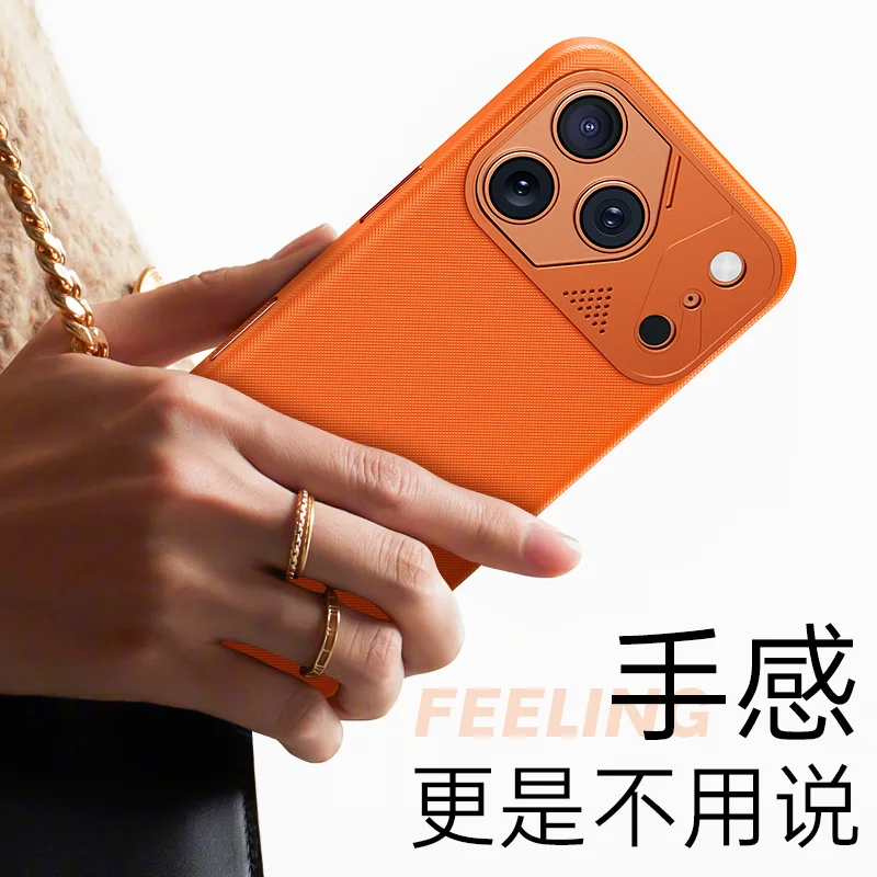 For iPhone 17 Pro Max Case Magsafe Leather Cases with inner fur Metal button Fashion Camera Eyes Mobile Phone Cover
For iPhone 17 Pro Max Case Magsafe Leather Cases with inner fur Metal button Fashion Camera Eyes Mobile Phone Cover