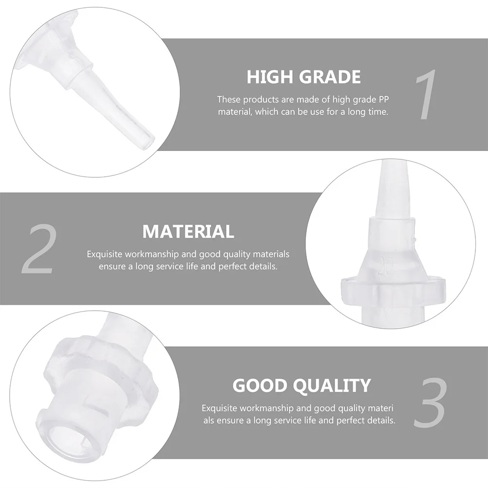 10Pcs Replacement Ear Wash Tips for Ear Cleaner Tools Disposable Plastic Nozzles for Irrigation and Wax Flushing
10Pcs Replacement Ear Wash Tips for Ear Cleaner Tools Disposable Plastic Nozzles for Irrigation and Wax Flushing