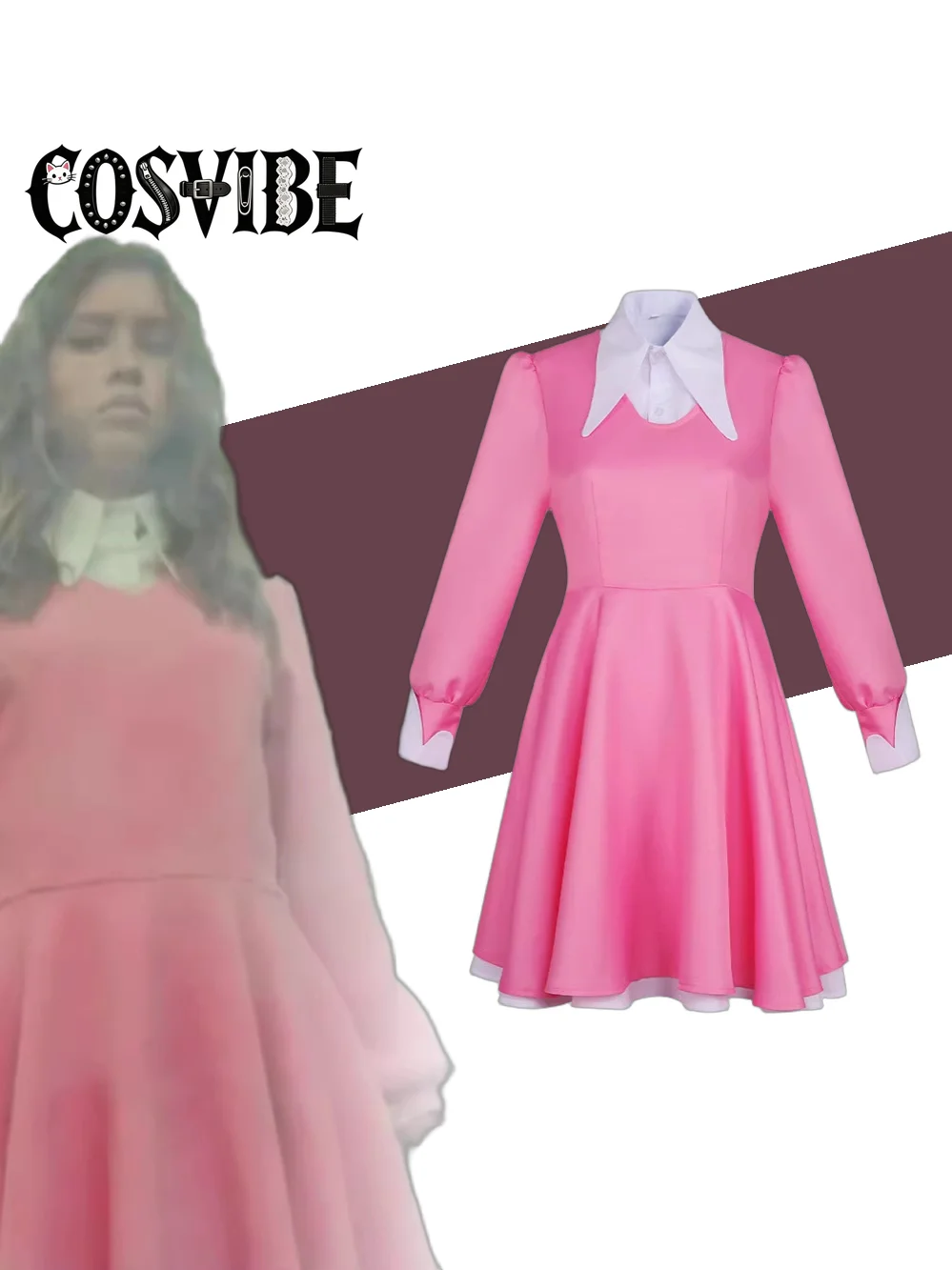 2026 Fashion Halloween Dress Up Party Anime Alice Pink Costume
2026 Fashion Halloween Dress Up Party Anime Alice Pink Costume