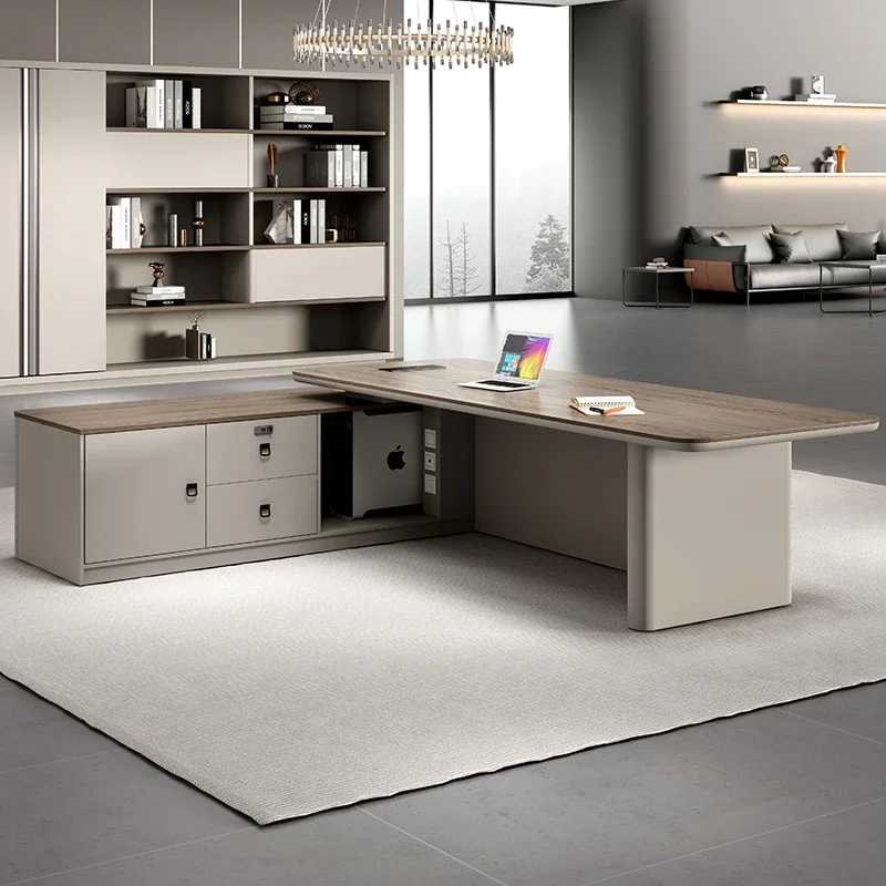 Высококачественная современная офисная мебель Paint Boss Роскошный менеджерский стол с усовершенствованным датчиком, простой стиль, деревянная столешница
Высококачественная современная офисная мебель Paint Boss Роскошный менеджерский стол с усовершенствованным датчиком, простой стиль, деревянная столешница