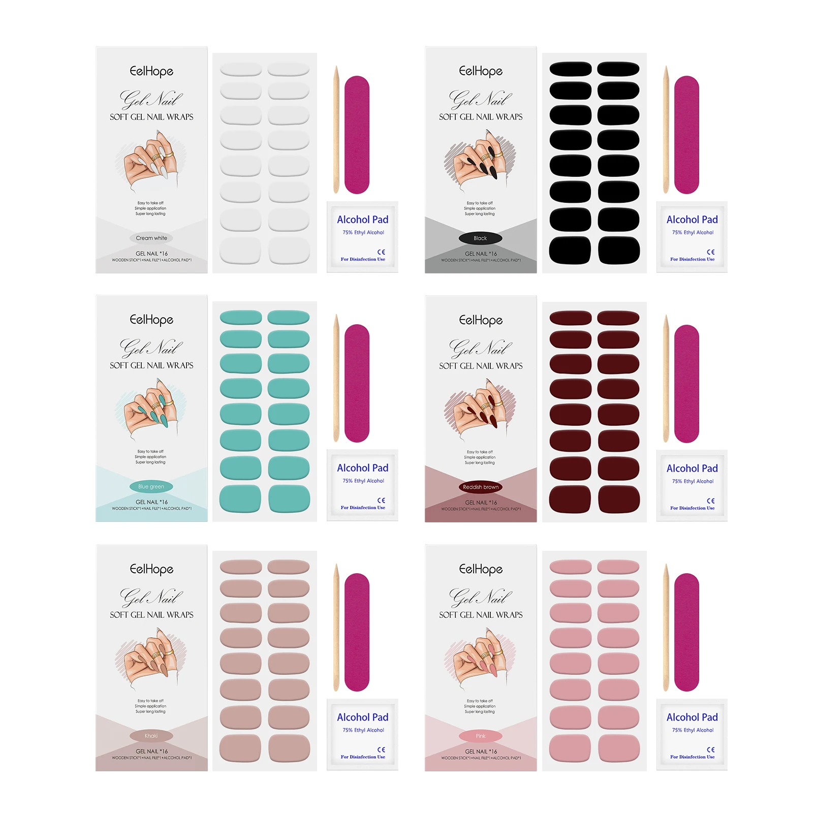 Soft Gel Nail Patch Set Easy Nail Decoration Personalized Nail Gel Lasting Nail Gel
Soft Gel Nail Patch Set Easy Nail Decoration Personalized Nail Gel Lasting Nail Gel