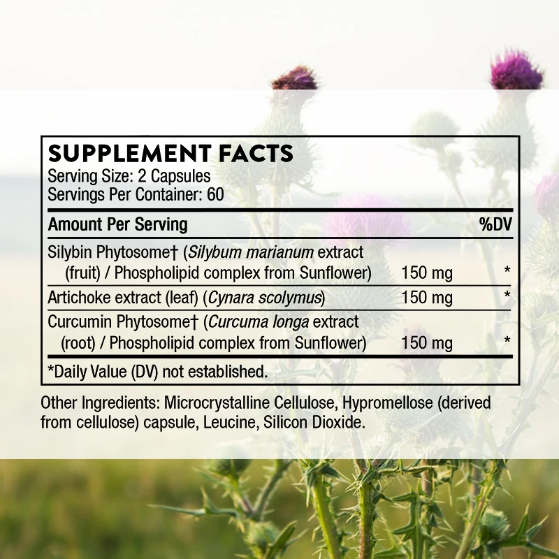 Liver Detox, Cleanse and Repair Supplement with Milk Thistle and Artichoke Leaf Extracts To Boost Immunity, Non-GMO
Liver Detox, Cleanse and Repair Supplement with Milk Thistle and Artichoke Leaf Extracts To Boost Immunity, Non-GMO