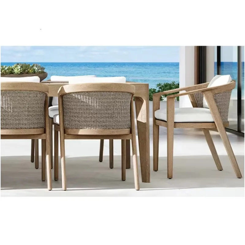 American Solid Teak, Size Outdoor Chair Table and Chair Set Home Furniture
American Solid Teak, Size Outdoor Chair Table and Chair Set Home Furniture