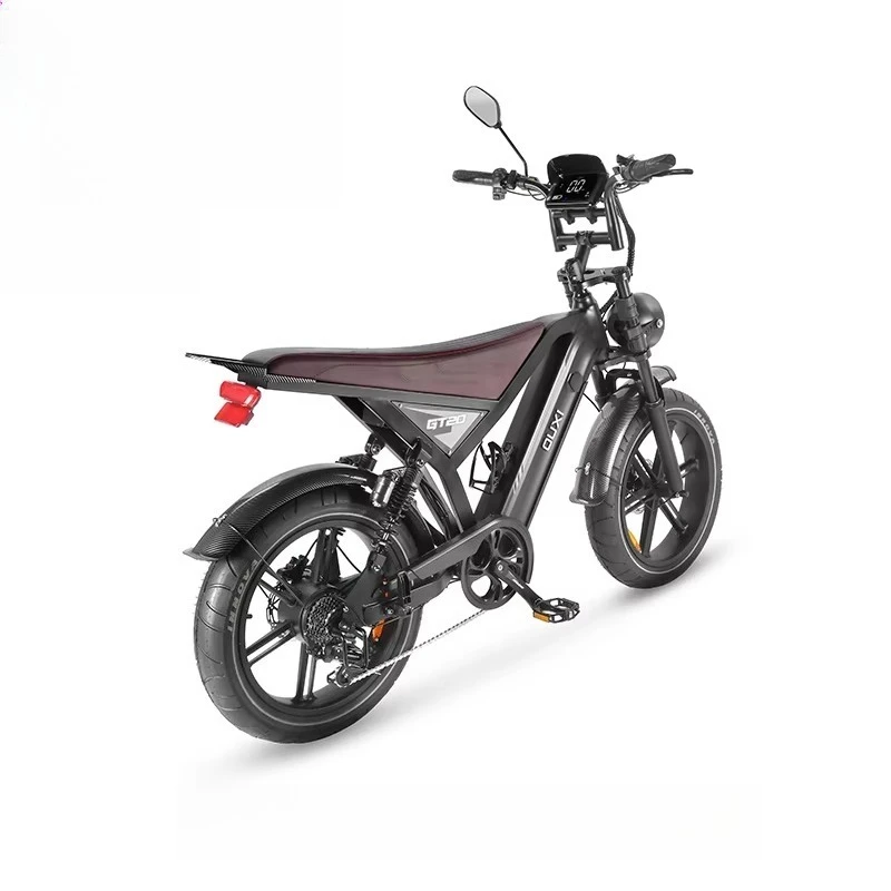 Zuimi Высококачественная новая модель 7-скоростной велосипед для снежного пляжа с толстыми шинами, 1000 Вт, 15 Ач, электрический велосипед с толстыми шинами дальнего действия GT20
Zuimi Высококачественная новая модель 7-скоростной велосипед для снежного пляжа с толстыми шинами, 1000 Вт, 15 Ач, электрический велосипед с толстыми шинами дальнего действия GT20