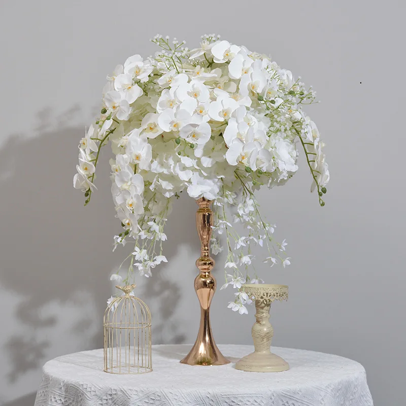 New simulated Phalaenopsis hydrangea rose simulated flower wedding dining table long table window engagement ceremony decorative
New simulated Phalaenopsis hydrangea rose simulated flower wedding dining table long table window engagement ceremony decorative