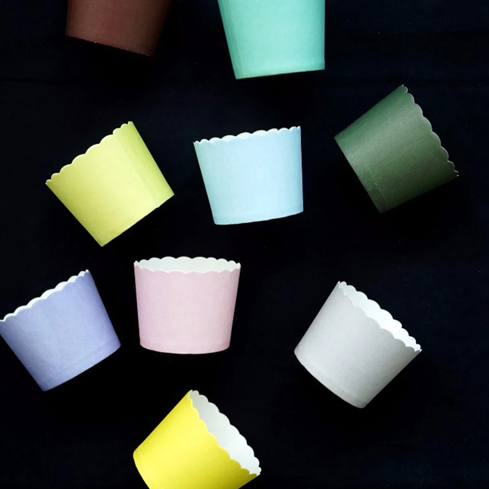 50Pcs Muffin Cup Solid Color Paper Wrappers for Party Wedding Birthday Baking Supplies Cupcake Decoration Dessert Accessory
50Pcs Muffin Cup Solid Color Paper Wrappers for Party Wedding Birthday Baking Supplies Cupcake Decoration Dessert Accessory