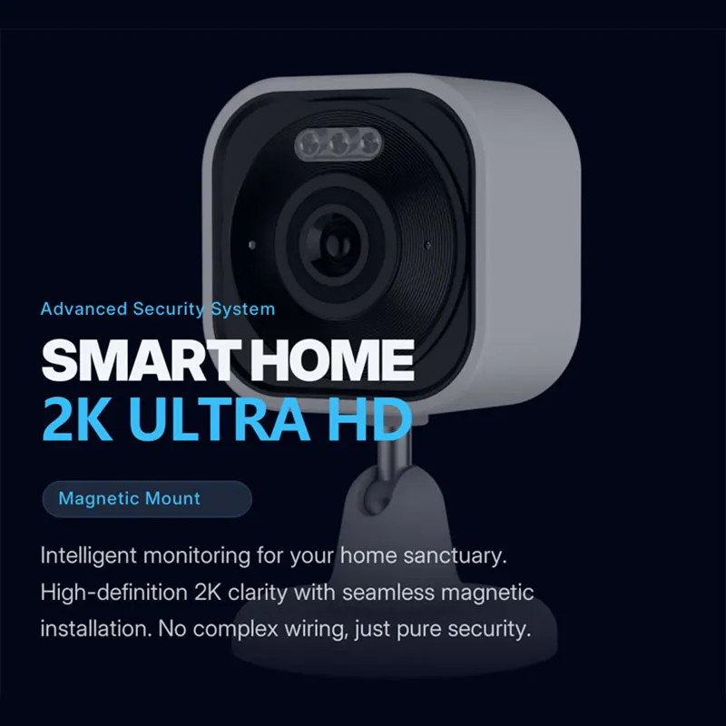 Ultra-clear 2K Surveillance Camera Remote Control Via Mobile Phone Rainproof Indoor Starlight Full-color Wireless Wifi Camera
Ultra-clear 2K Surveillance Camera Remote Control Via Mobile Phone Rainproof Indoor Starlight Full-color Wireless Wifi Camera